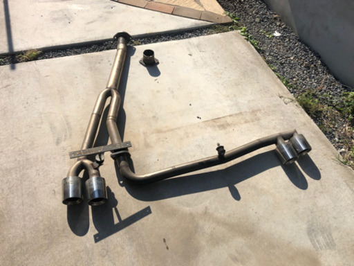 BMW E65 E66 ワンオフマフラー・リアディフューザー