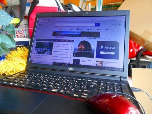 Fujitsu lifebook A553/HX ブラック(非光沢液晶) 10キー ⑤