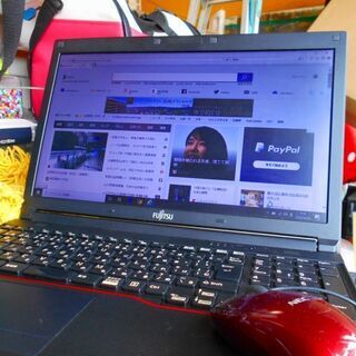 Fujitsu lifebook A553/HX ブラック(非光沢液晶) 10キー ⑤