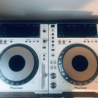 【美品】Pioneer ターンテーブル CDJ-850 白　2台セット