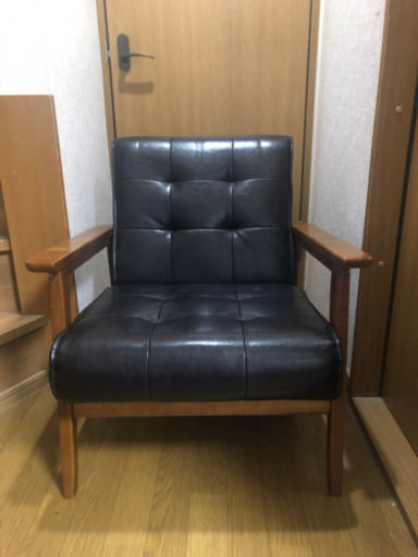 カリモク風　1人掛け　ソファ