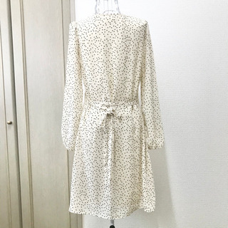 MICHEL KLEIN ドット柄　ワンピース　値下げの画像