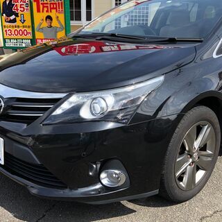 自社ローン対応車両／アベンシス Ｌｉ／ 英国トヨタ／クルーズコントロール／トヨタ純正ナビ／フルセグの画像