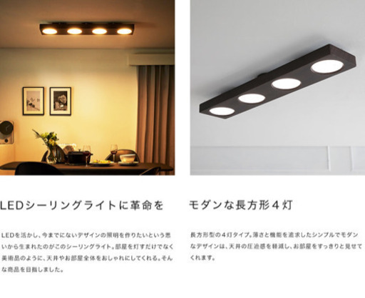 LOWYA Seablanc シーリングライト ブラック ロウヤ LOWYA シーブラン