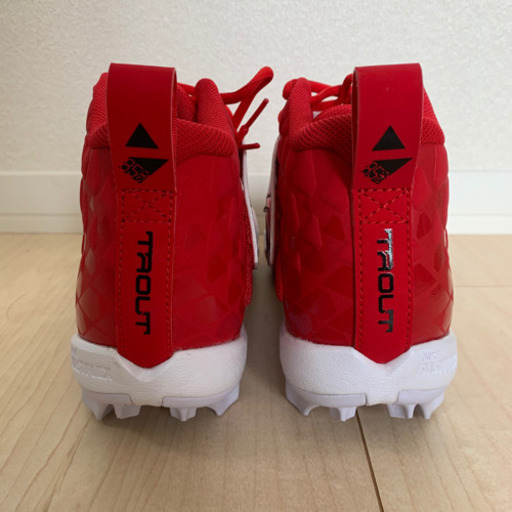 【日本未発売】NIKE トラウトモデル 野球 スパイク レッド 27.5㎝②