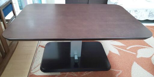 昇降式　ダイニング　テーブル　　120㎝×約75㎝