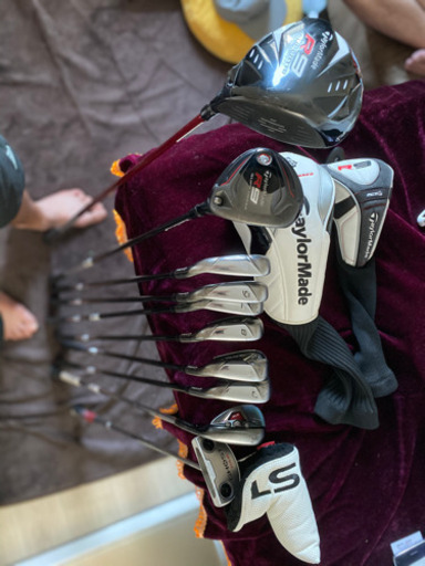 テーラーメイド　ゴルフバック•クラブ一式