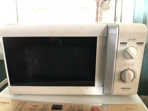 【決まりました！】電子レンジ　白色
