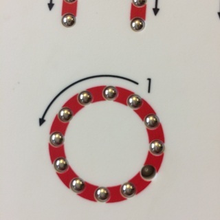 アルファベット練習用マグネット・タブレット（大文字用）の画像