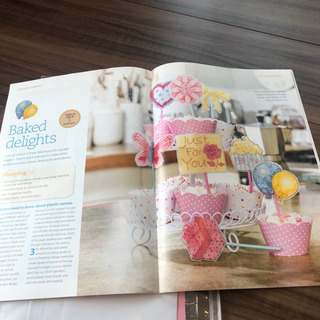 洋書 クロスステッチ 本と材料のセットの画像