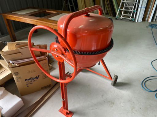 【動作確認済】コンクリートミキサー【即使用可】