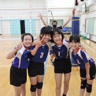 小学生女子バレーボールチームメンバー募集の画像