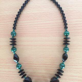 （決まりました）【アクセサリー一斉SALE】マラカイトのネックレス