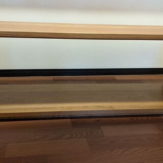 無印良品　ダイニングベンチの画像