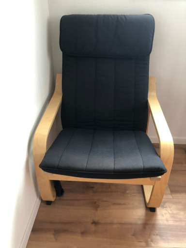 IKEA ポエング　ブラック