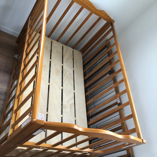 【問い合わせ中】ダブルオープン❗️ベビーベッド