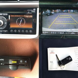 ホンダ フィット1.3 G スマートセレクション　バック カメラ ETC スマート キー 禁煙車 の画像