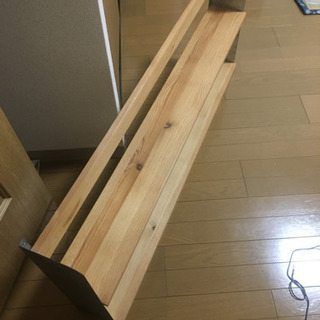 IKEA 壁ネジ付けラック CD.DVD.本などに。