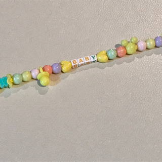 おしゃぶり・おもちゃホルダー　黄色