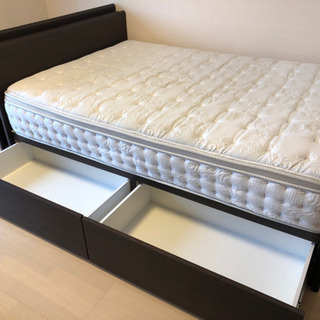 ダブルベッド】フレーム×マットレスセット ※別売も受け付けます