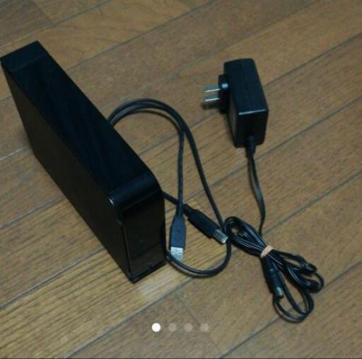 バッファロー　外付けハードディスク　2TB