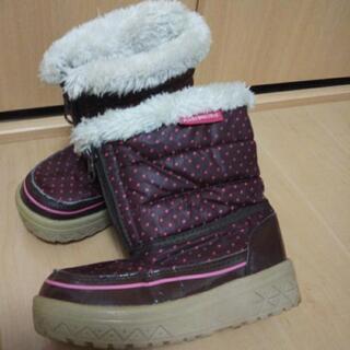 美品！17センチ スノーブーツの画像