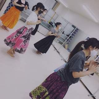 新規開講‼︎港区フラダンス教室🌺お昼クラス☆癒しのフラダンス🌺生徒さん募集します💕フラ学ぶならラナポノへ！の画像