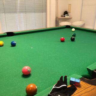 ビリヤードしよう（小中学生対象）※お一人様約60分500円（プロ...