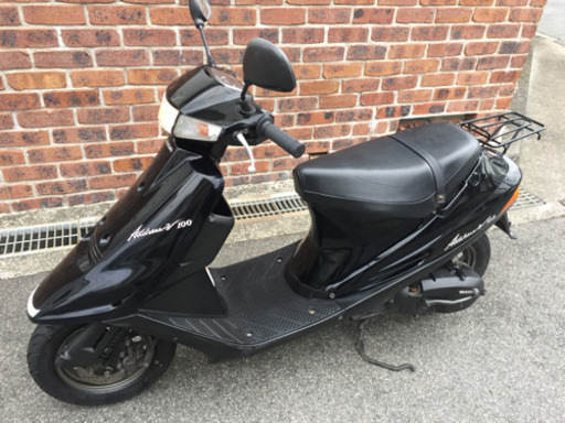 今納車しました完売！アドレスV100 シャッターキー13型後期 6400km