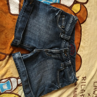 デニムショートパンツ