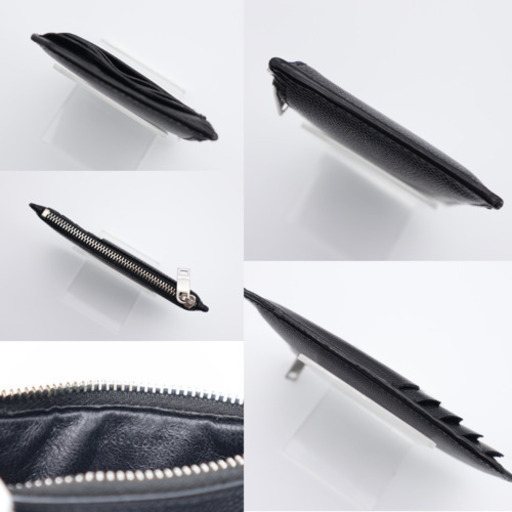 《SAINT LAURENT/ロゴ ケース》Jランク ブラック 箱 袋