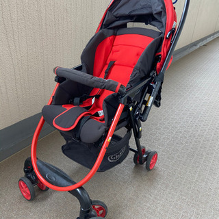 GRACO (グレコ) シティライトRジーノ  雨よけカバー付き(生後1ヶ月から使える両対面式軽量ベビーカー)の画像