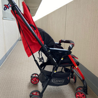 GRACO (グレコ) シティライトRジーノ  雨よけカバー付き(生後1ヶ月から使える両対面式軽量ベビーカー)の画像