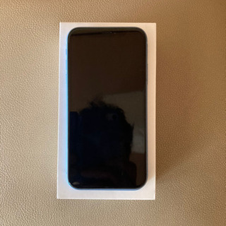 iPhone xr 128gb ブルー　SIMフリーの画像