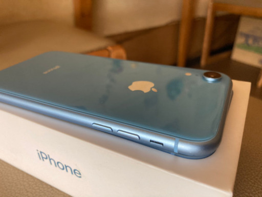 iPhone xr 128gb ブルー　SIMフリー