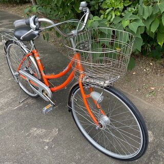 シティサイクル 26インチ 内装3段変速 SOUTHERNPORT オレンジ