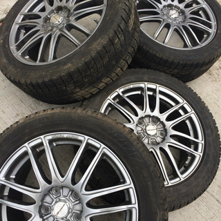 205/55r17 スタッドレスタイヤ 4本セット アルミホイール