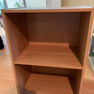 カラーボックス２段　引き取り希望の画像