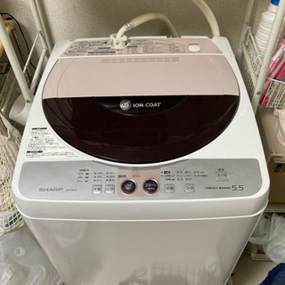 SHARP 洗濯機　2009年製の画像
