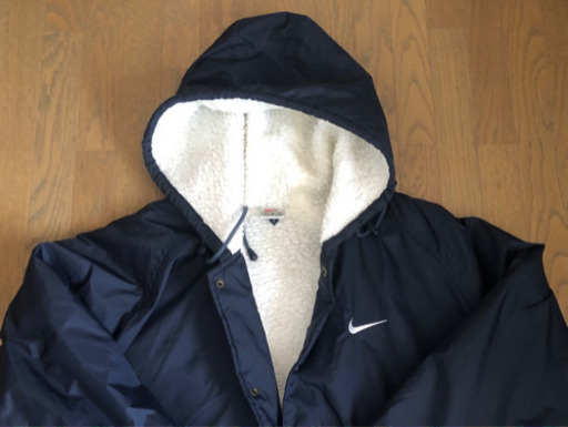 【SOLDOUT】ナイキ　ベンチコート　裏ボア　XL