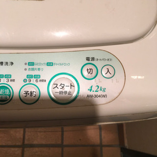 洗濯機　TOSHIBA あげますの画像