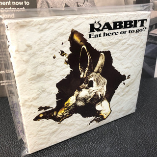 【貴重】ラビット rabbit eat here or go?   見本品の画像