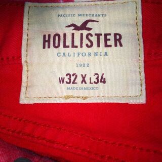 値下げしました (美品)メンズ デニム HOLLISTER スキニー ジーンズの画像