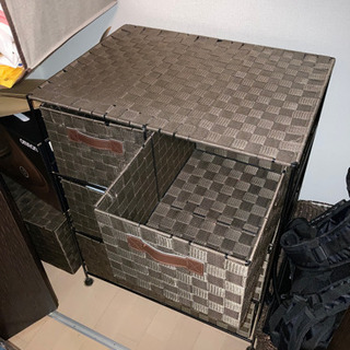 洋服収納タンス ３段チェスト クローゼット収納【今月9月28日(月)までのお引渡し】の画像