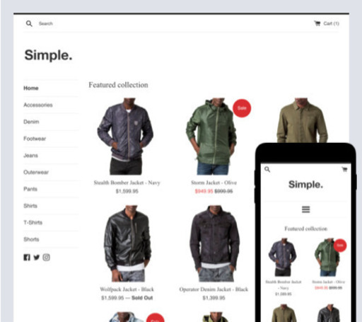 自前のネットショップを制作します。高機能Shopify ECサイト制作承ります！