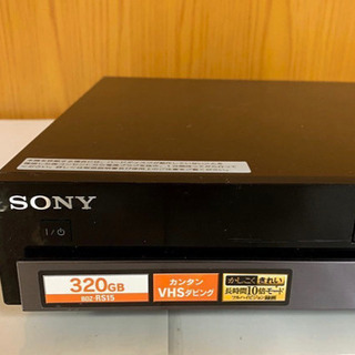 SONY HDD 320GB リモコン付 Blu-rayディスクレコーダー BDZ-RS15 B-CASカード付 一部ジャンク（789）AKARIの画像