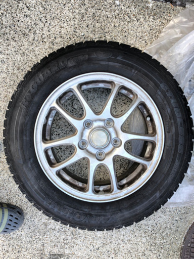 195/65R15タイヤ4本+ホイールice Guard iG50 スタットレス