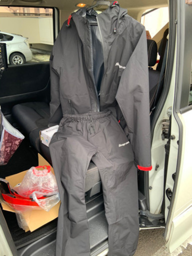 snap-on セットアップ レインコート