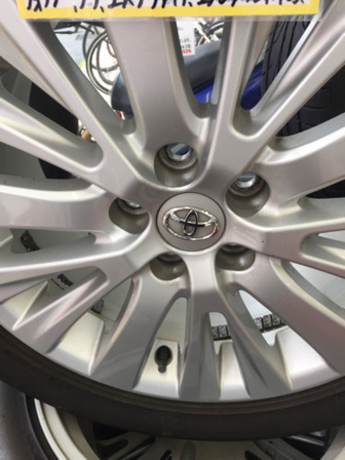 9/24  TOYOTA純正  タイヤホイール  ヴェルファイヤ  20アルファード後期  18インチ  5穴  114.3  7.5J  +43  ヴォクシー、ノア、エスクヮイア、エルグランド