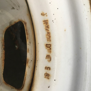 ジムニーsj30 純正ホイール1本の画像